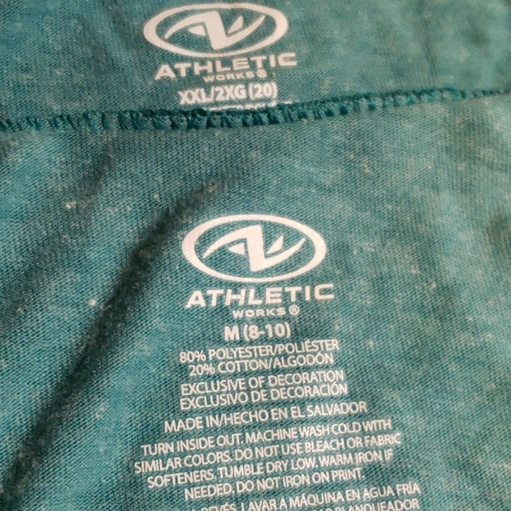 NWOT Athletic Works "Leggings Are [Not] Pants" Tee - Picture 6 of 6